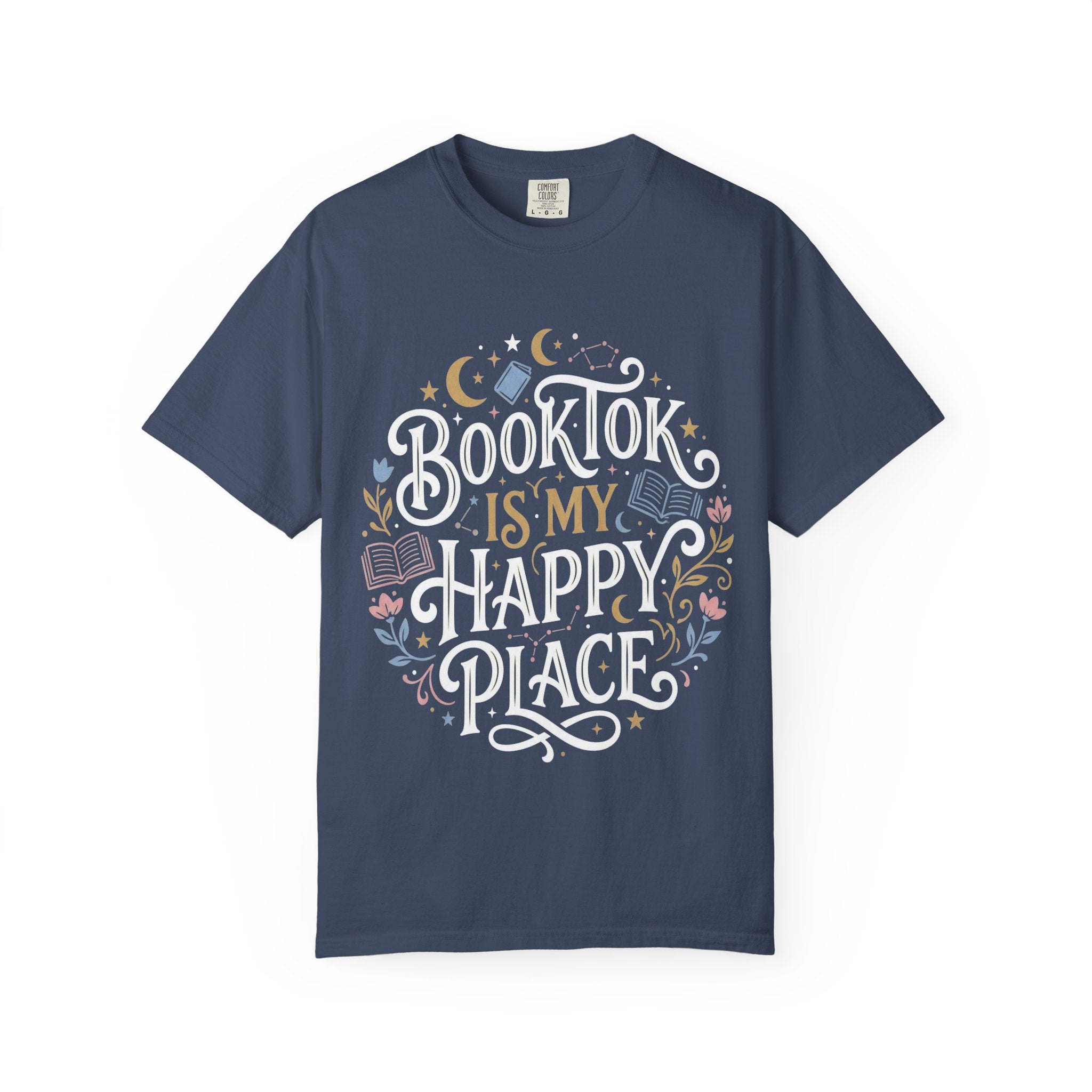 Booktok Is My Happy Place T-Shirt