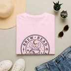 Brew Read Hex Repeat Circle Badge T-Shirt