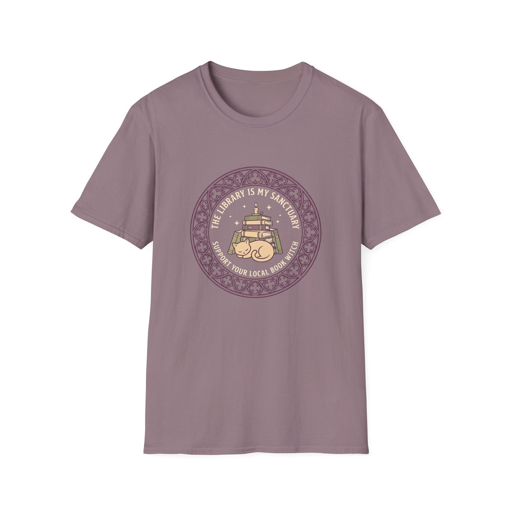 The Library is My Sanctuary T-Shirt