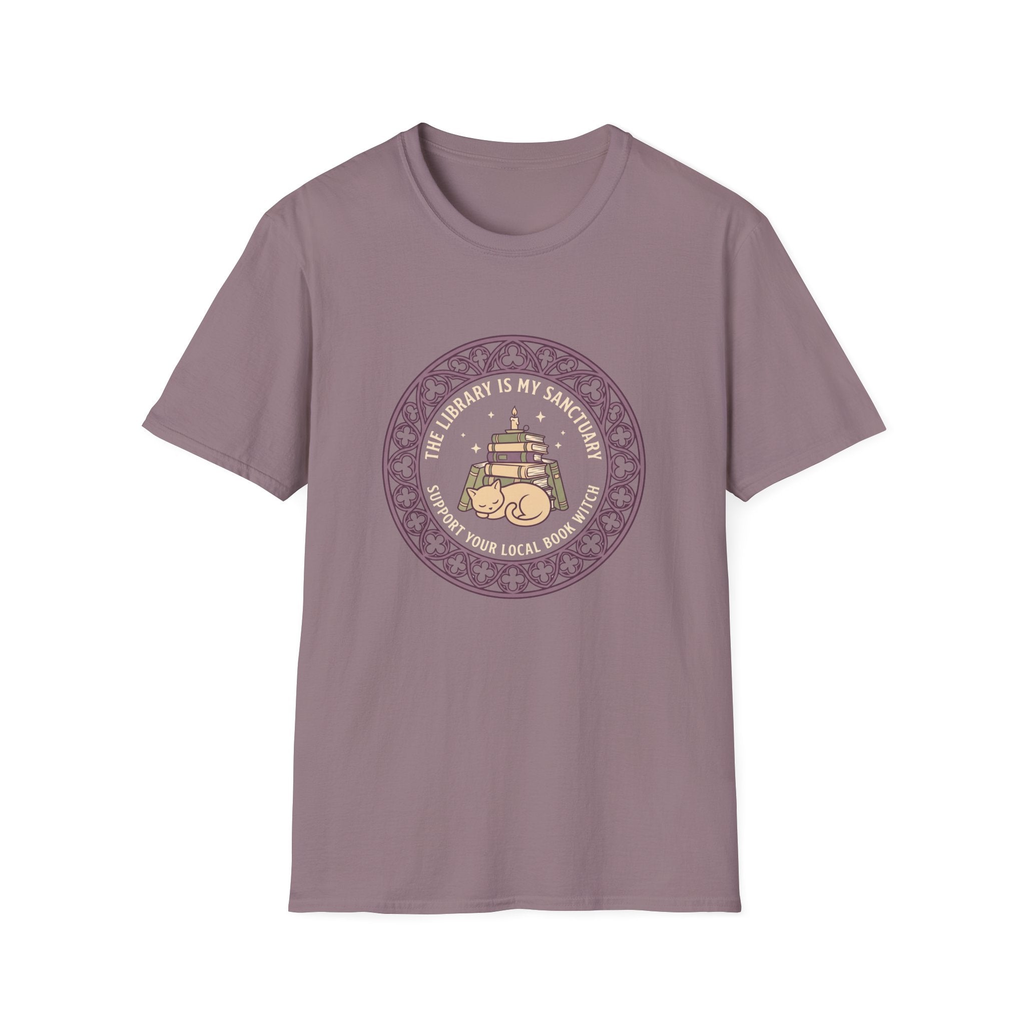 The Library is My Sanctuary T-Shirt