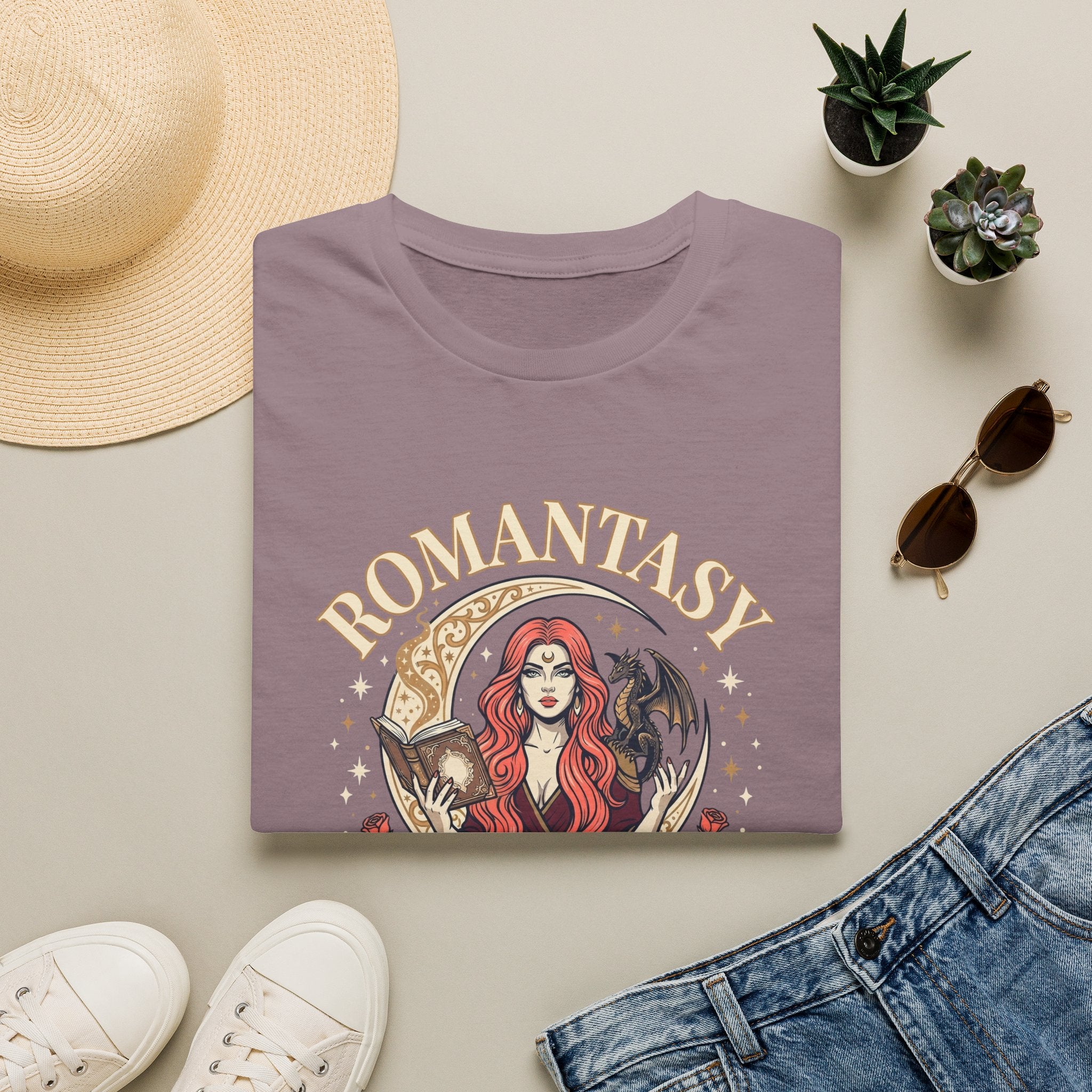 Romantasy Made Me This Way T-Shirt