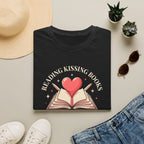 Reading Kissing Books With Swords T-Shirt