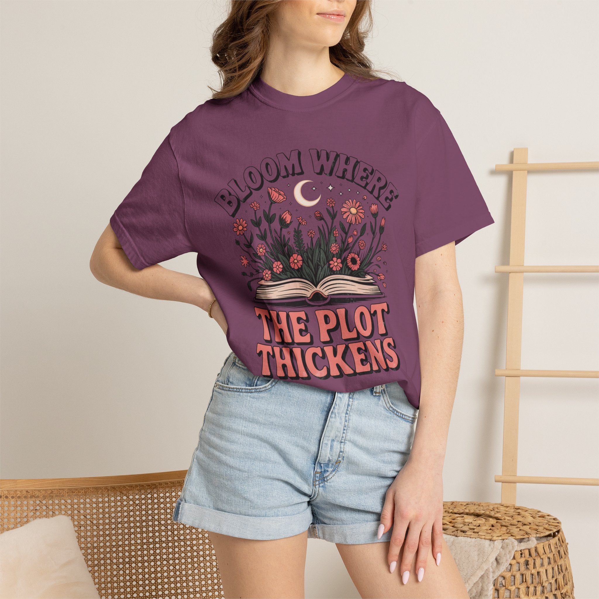 Bloom Where The Plot Thickens T-Shirt