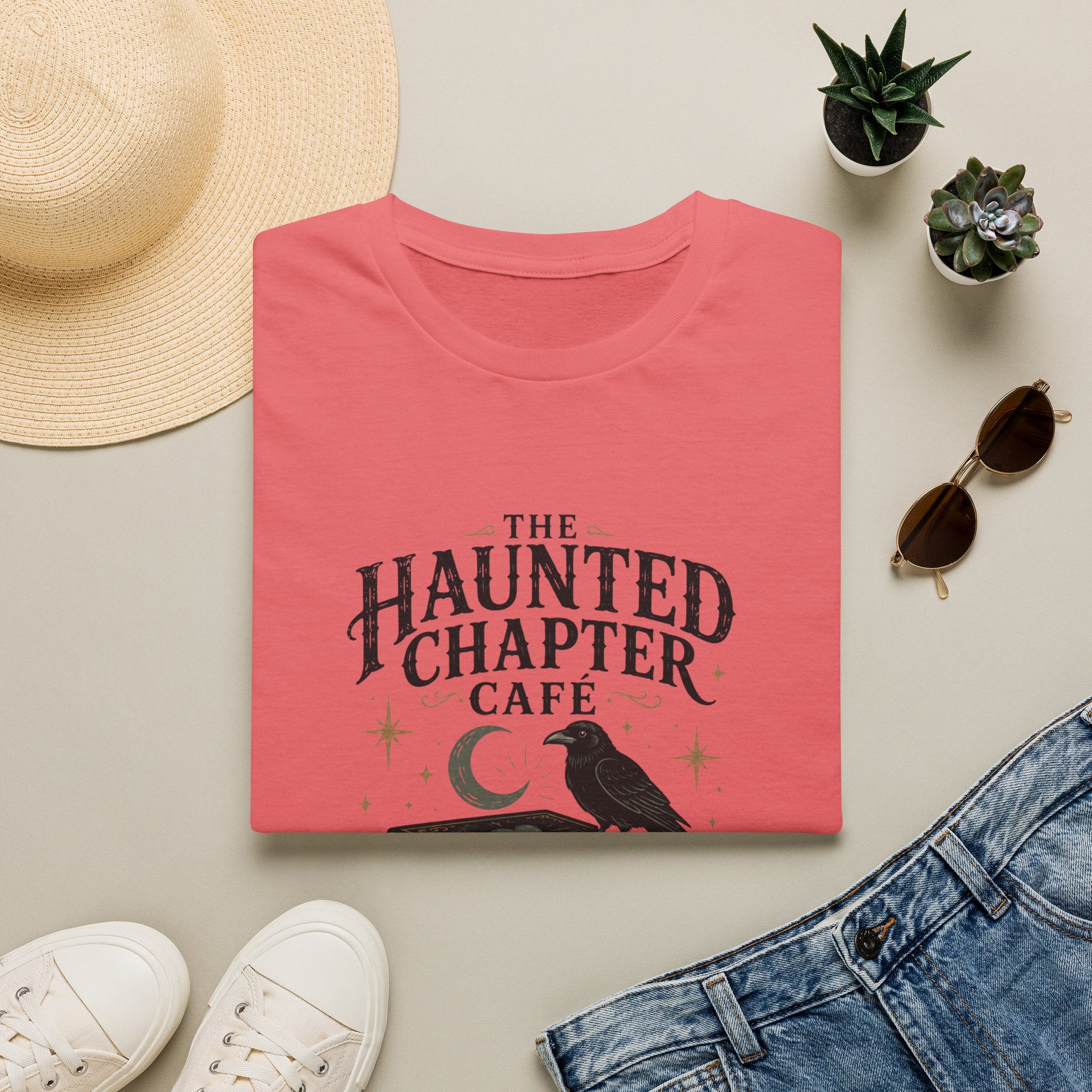 The Haunted Chapter Cafe T-Shirt