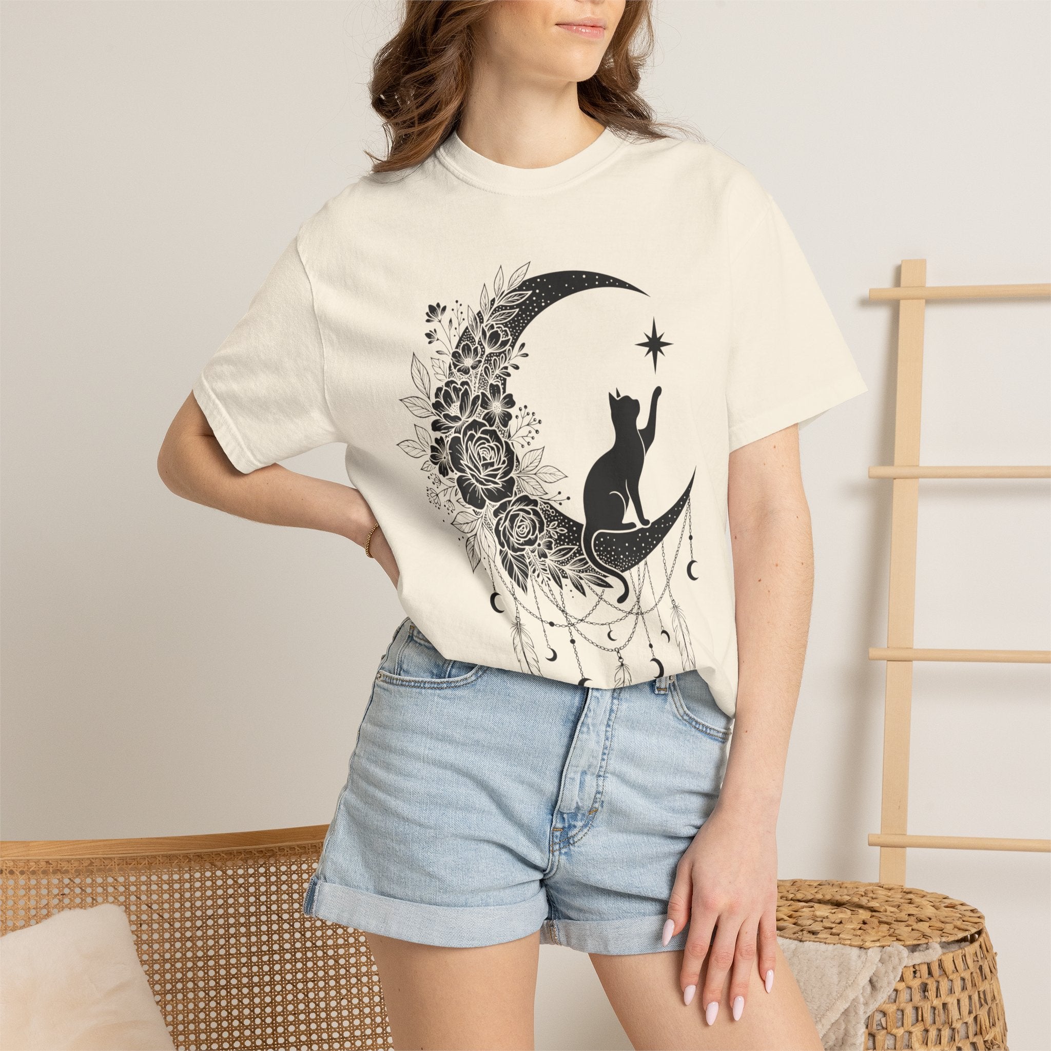 Cat on the Moon T-Shirt