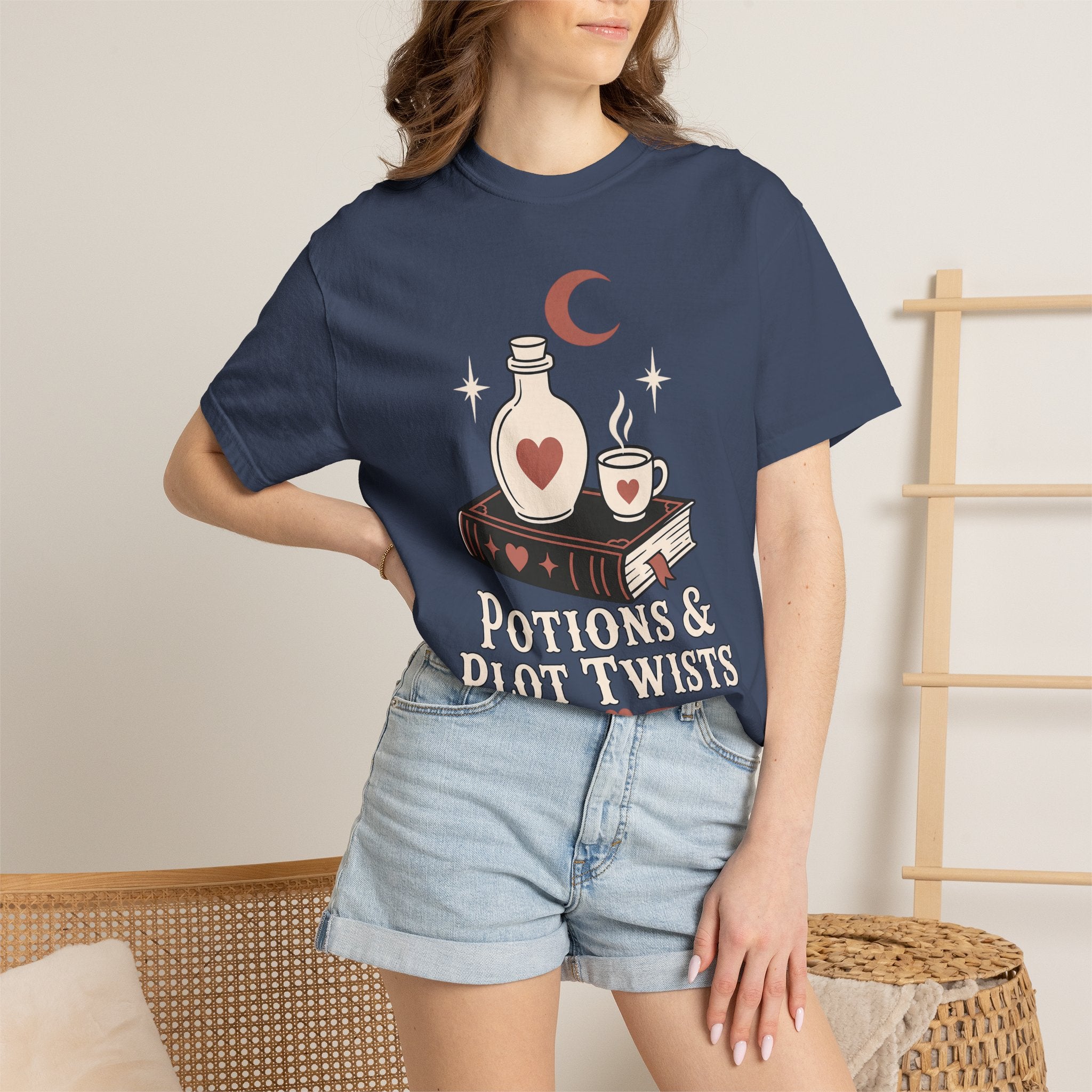 Potions & Plot Twists T-Shirt