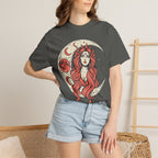 Moon Goddess Coral Graphic T-Shirt