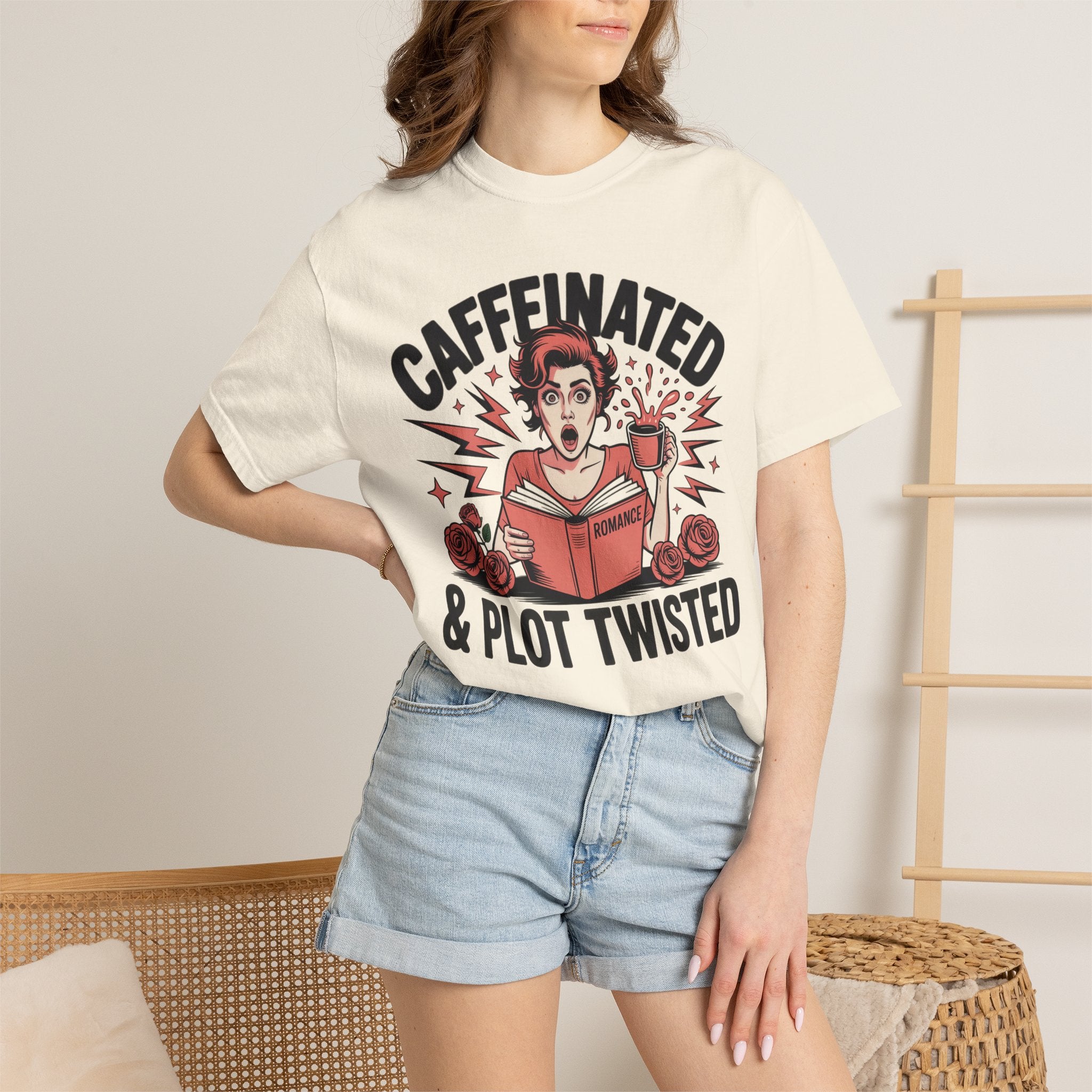 Caffeinated & Plot Twisted T-Shirt