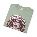 Love Spells & Lattes Crest T-Shirt