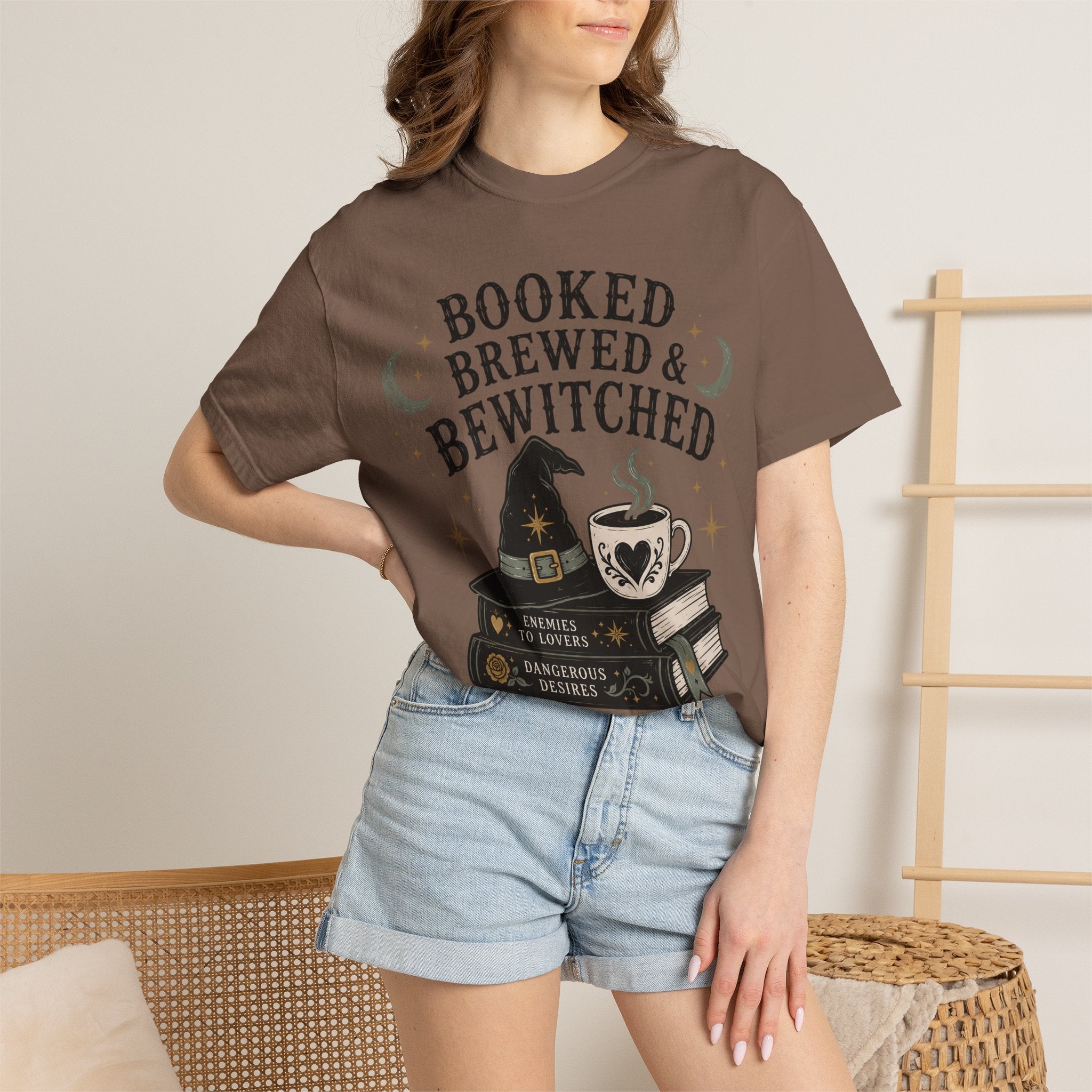 Booked Brewed & Bewitched T-Shirt