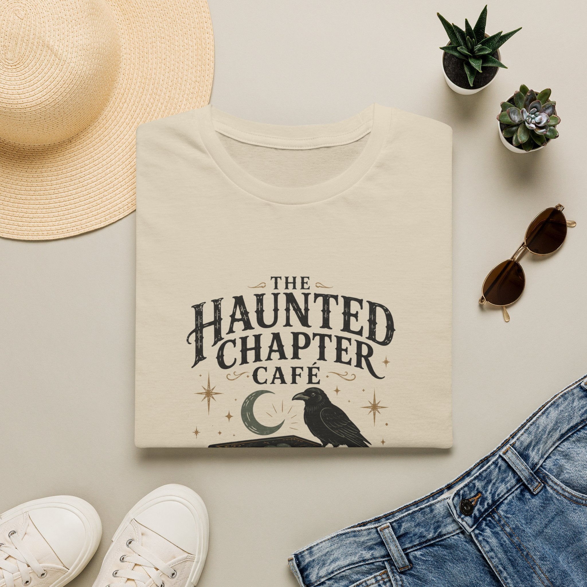 The Haunted Chapter Cafe T-Shirt