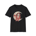 Moon Goddess Coral Graphic T-Shirt