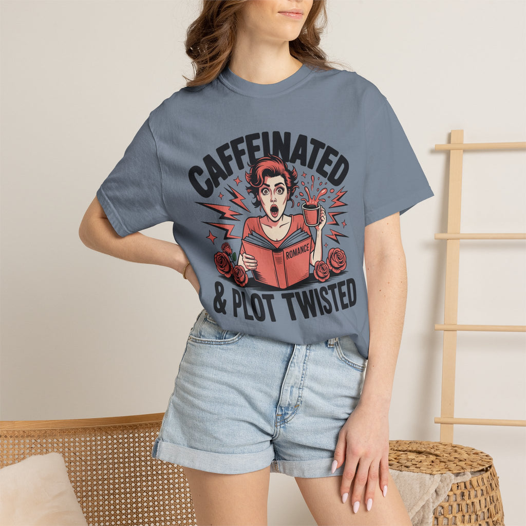 Caffeinated & Plot Twisted T-Shirt