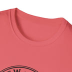 Brew Read Hex Repeat Circle Badge T-Shirt