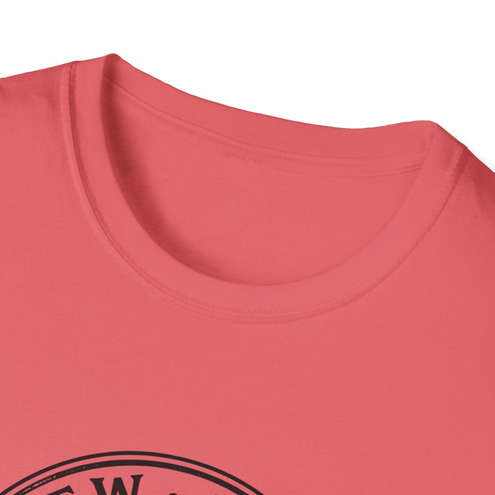 Brew Read Hex Repeat Circle Badge T-Shirt