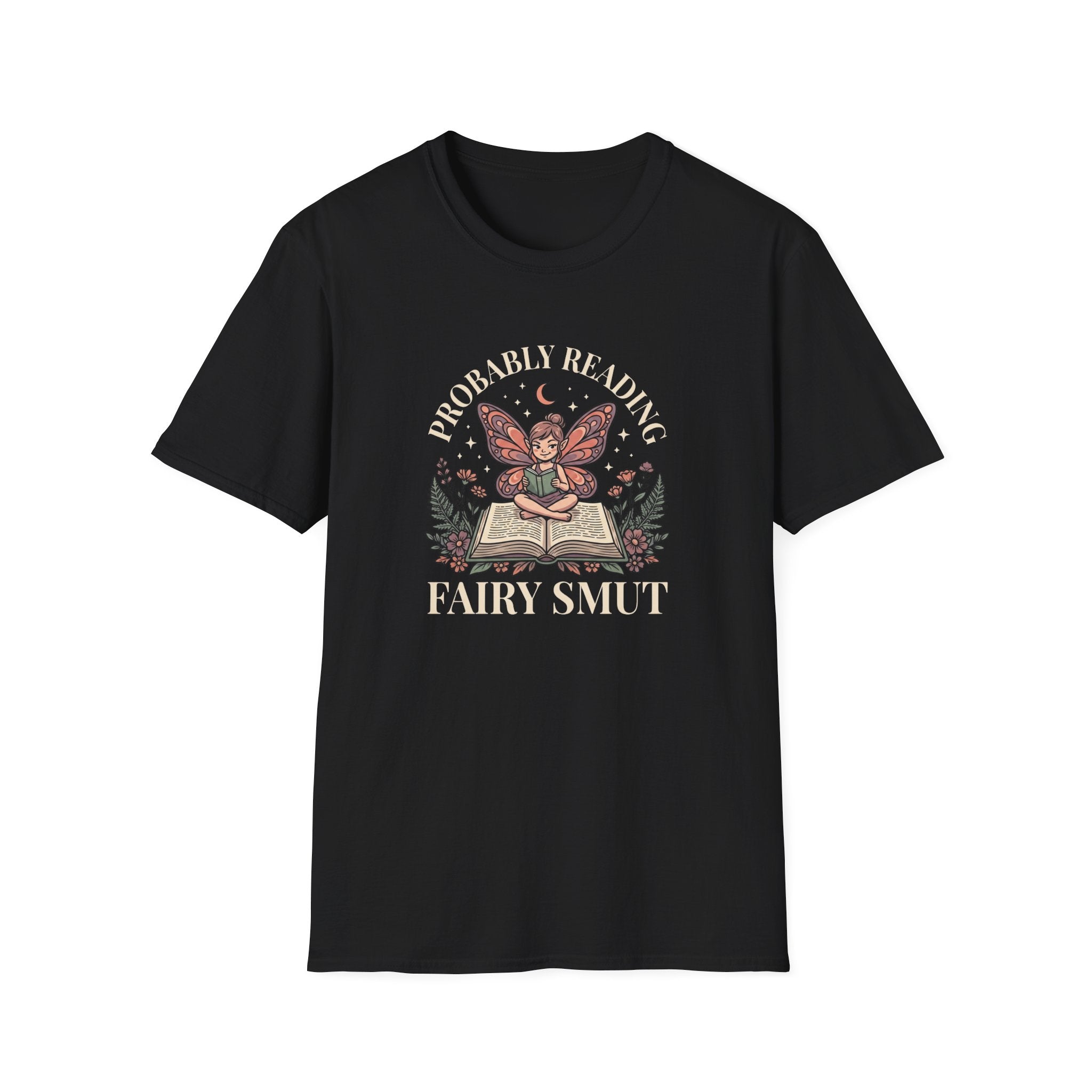 Probably Reading Fairy Smut Graphic T-Shirt