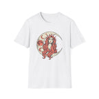 Moon Goddess Coral Graphic T-Shirt