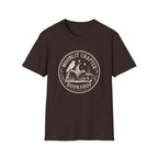 Moonlit Chapter Read After Dark Circle Badge T-Shirt