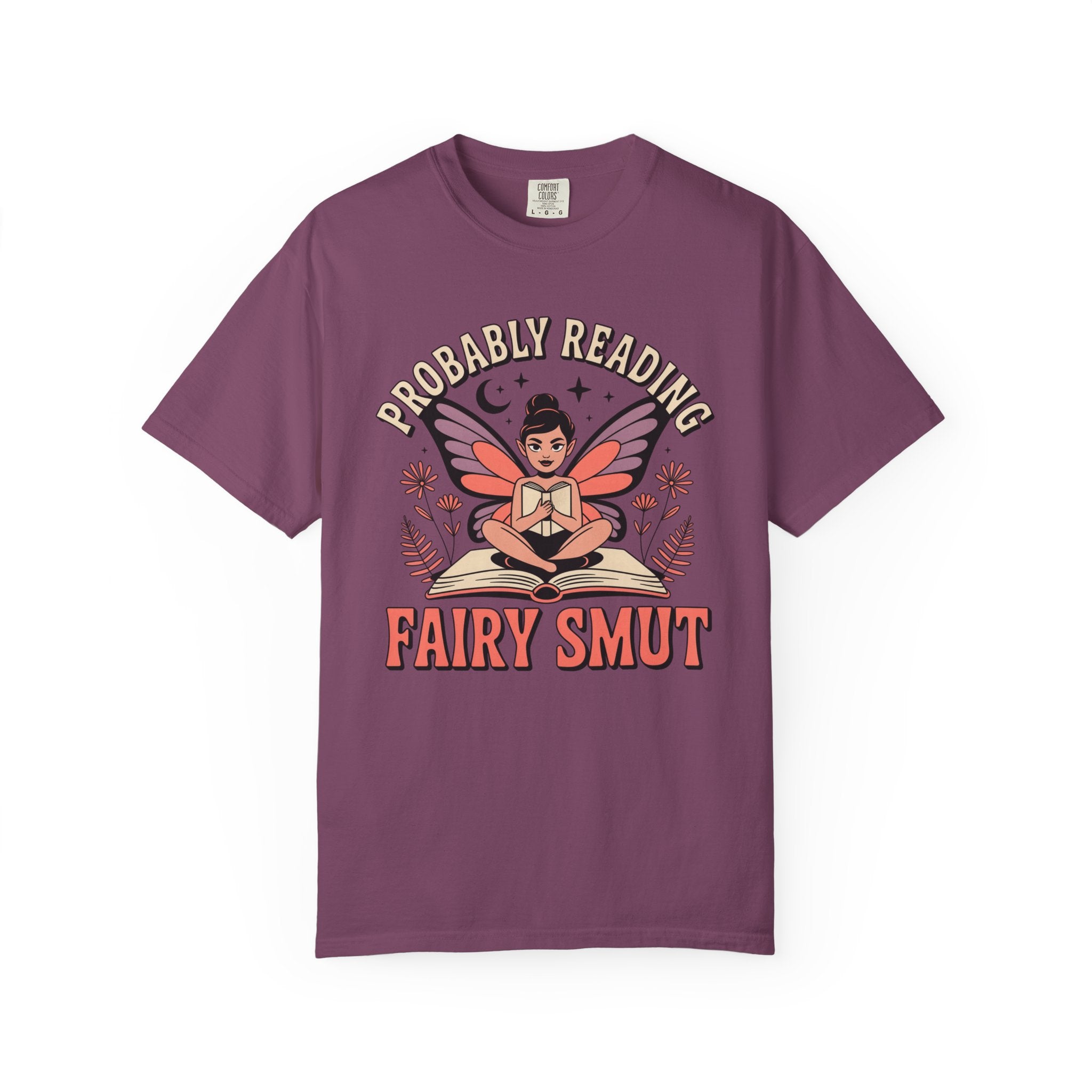 Probably Reading Fairy Smut Graphic T-Shirt