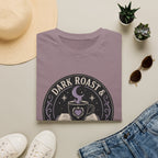 Dark Roast and Dark Romance Circle Badge T-Shirt