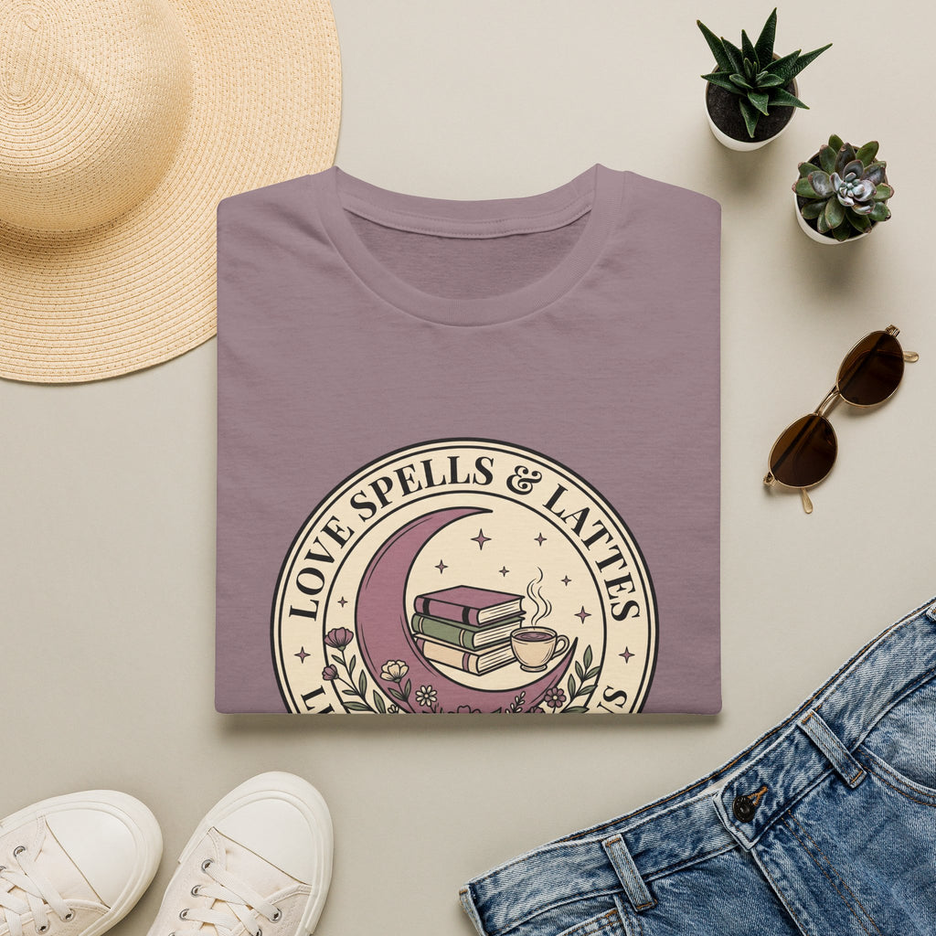 Love Spells & Lattes Literary Obsessions T-Shirt