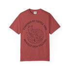 Powered By Coffee & Morally Gray Villains T-Shirt