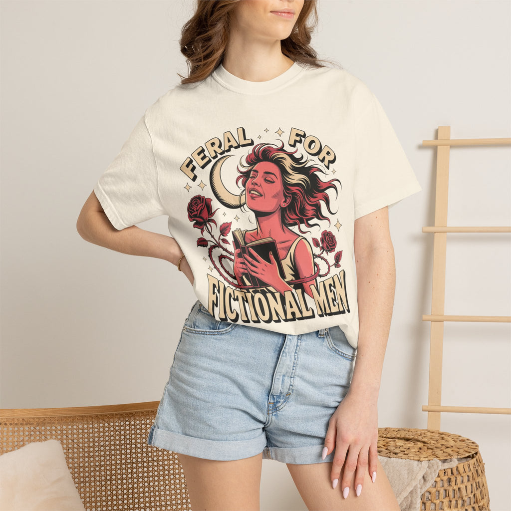 Feral For Fictional Men Poster T-Shirt