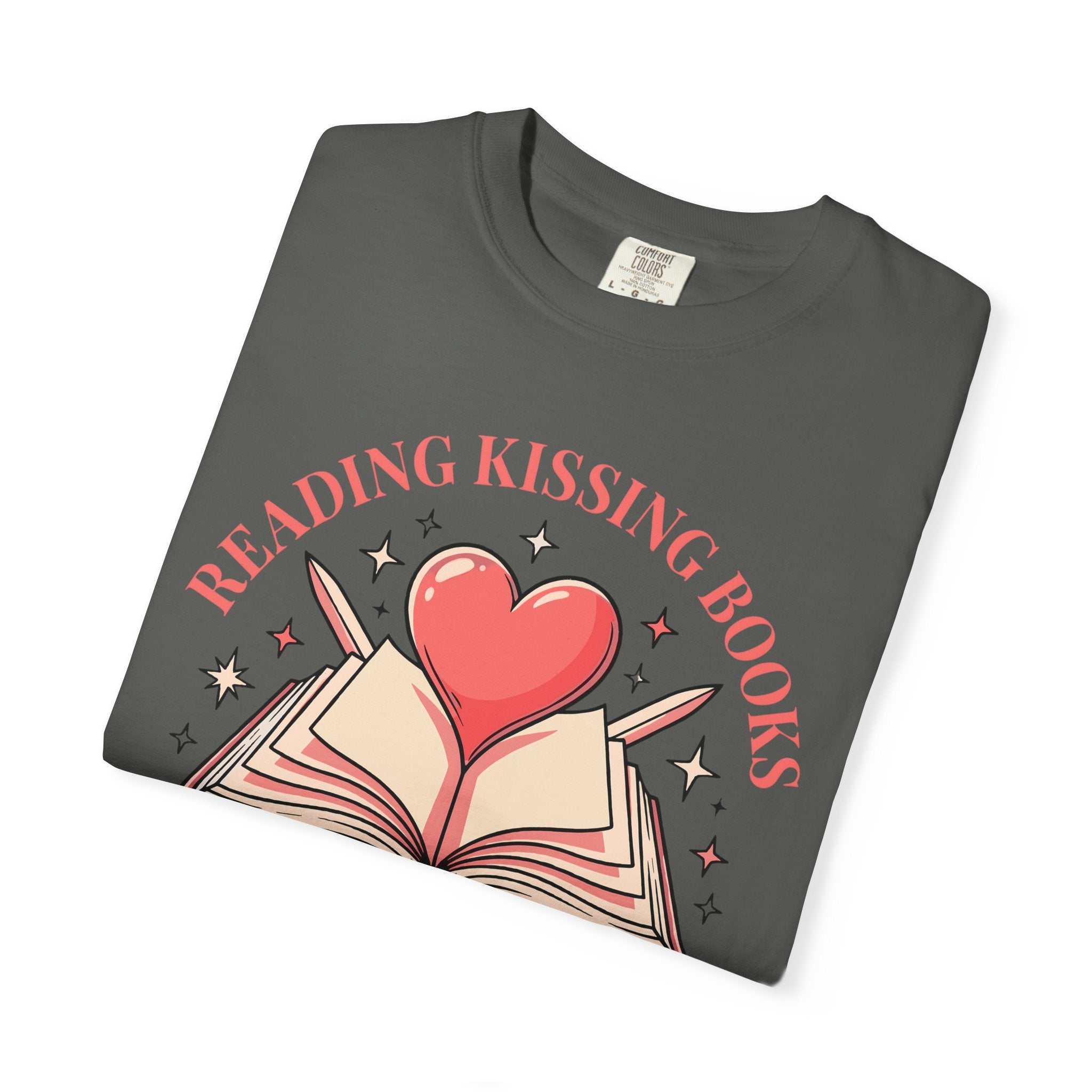 Reading Kissing Books With Swords T-Shirt