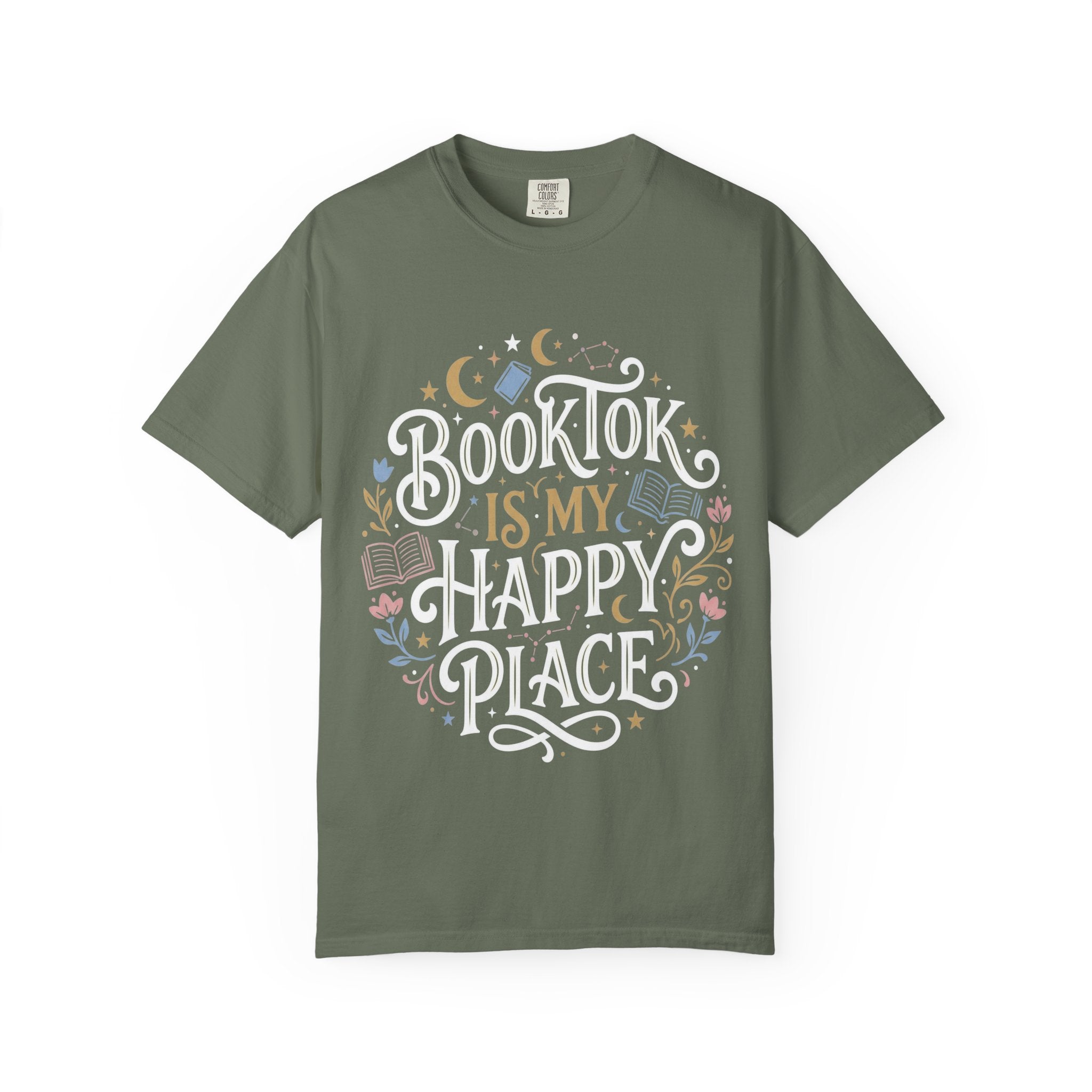 Booktok Is My Happy Place T-Shirt