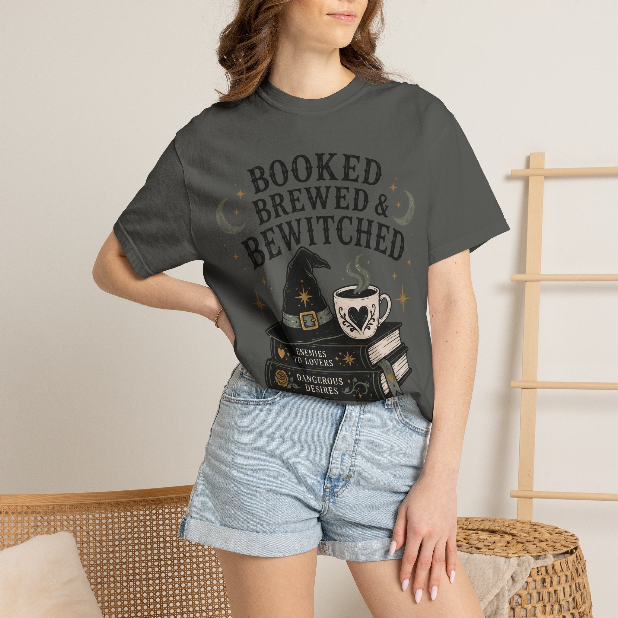 Booked Brewed & Bewitched T-Shirt