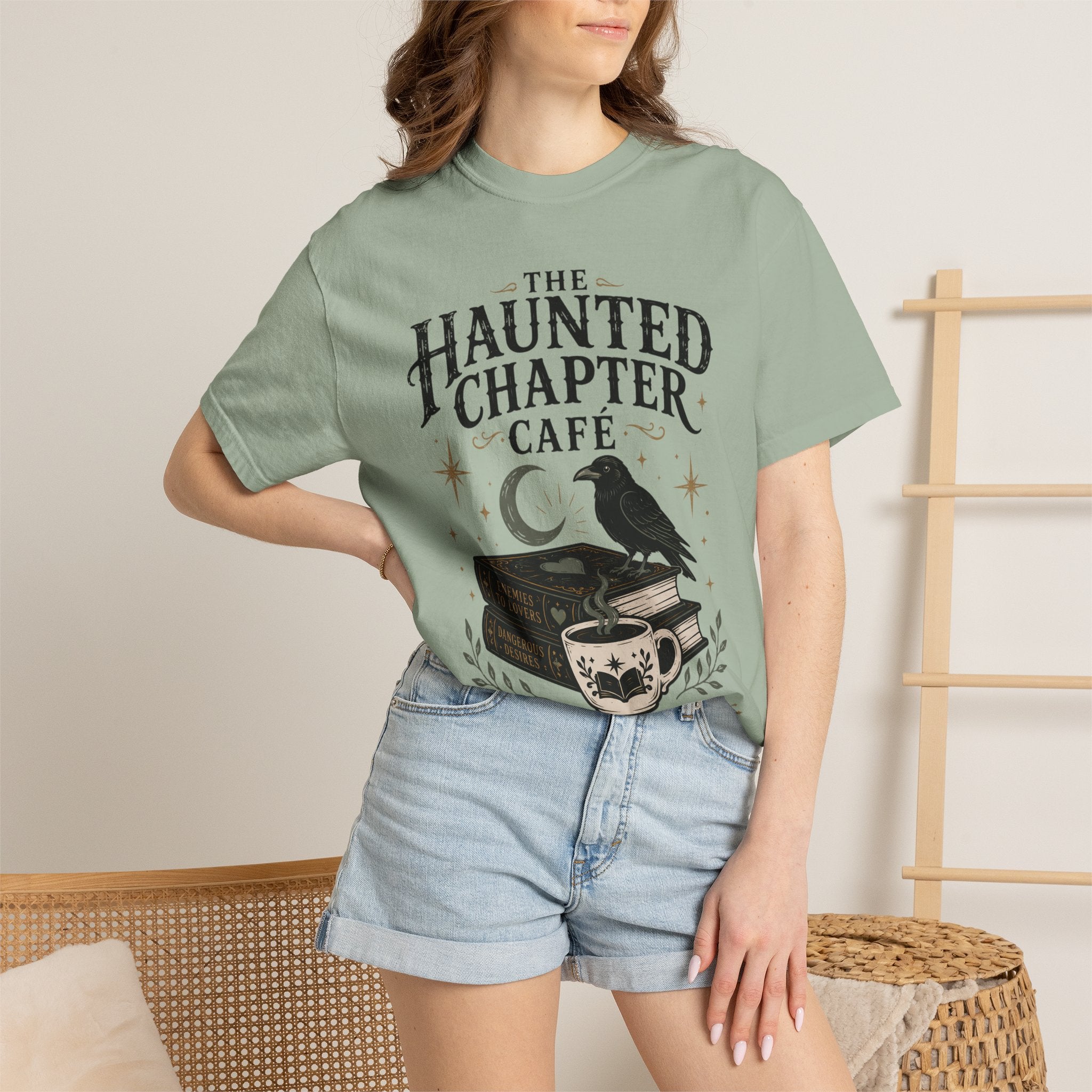 The Haunted Chapter Cafe T-Shirt