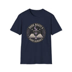 Dark Roast and Dark Romance Circle Badge T-Shirt