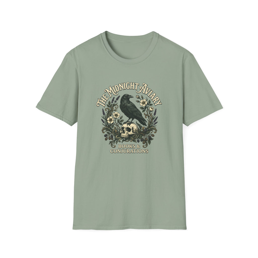 The Midnight Aviary Books & Conjurations T-Shirt