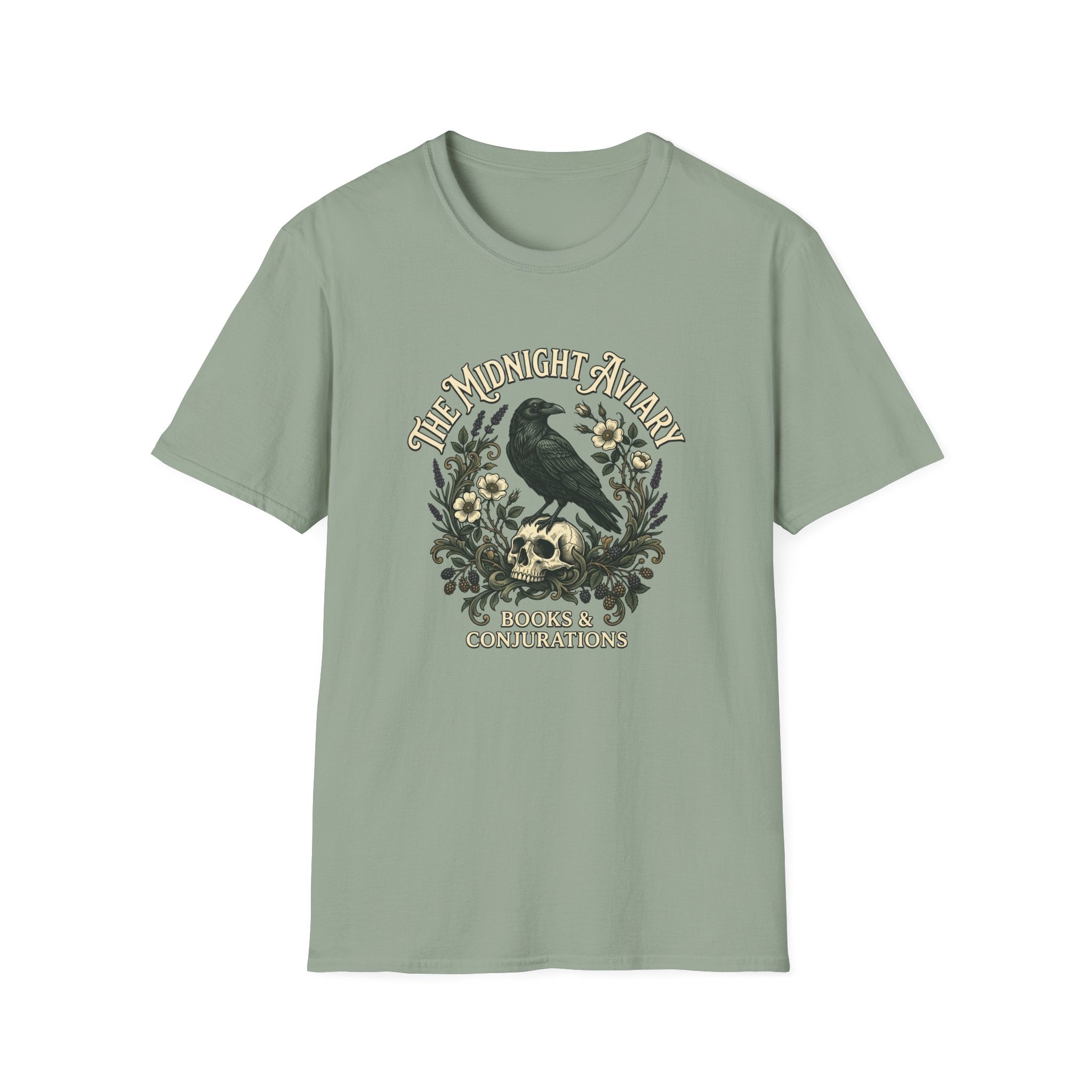 The Midnight Aviary Books & Conjurations T-Shirt