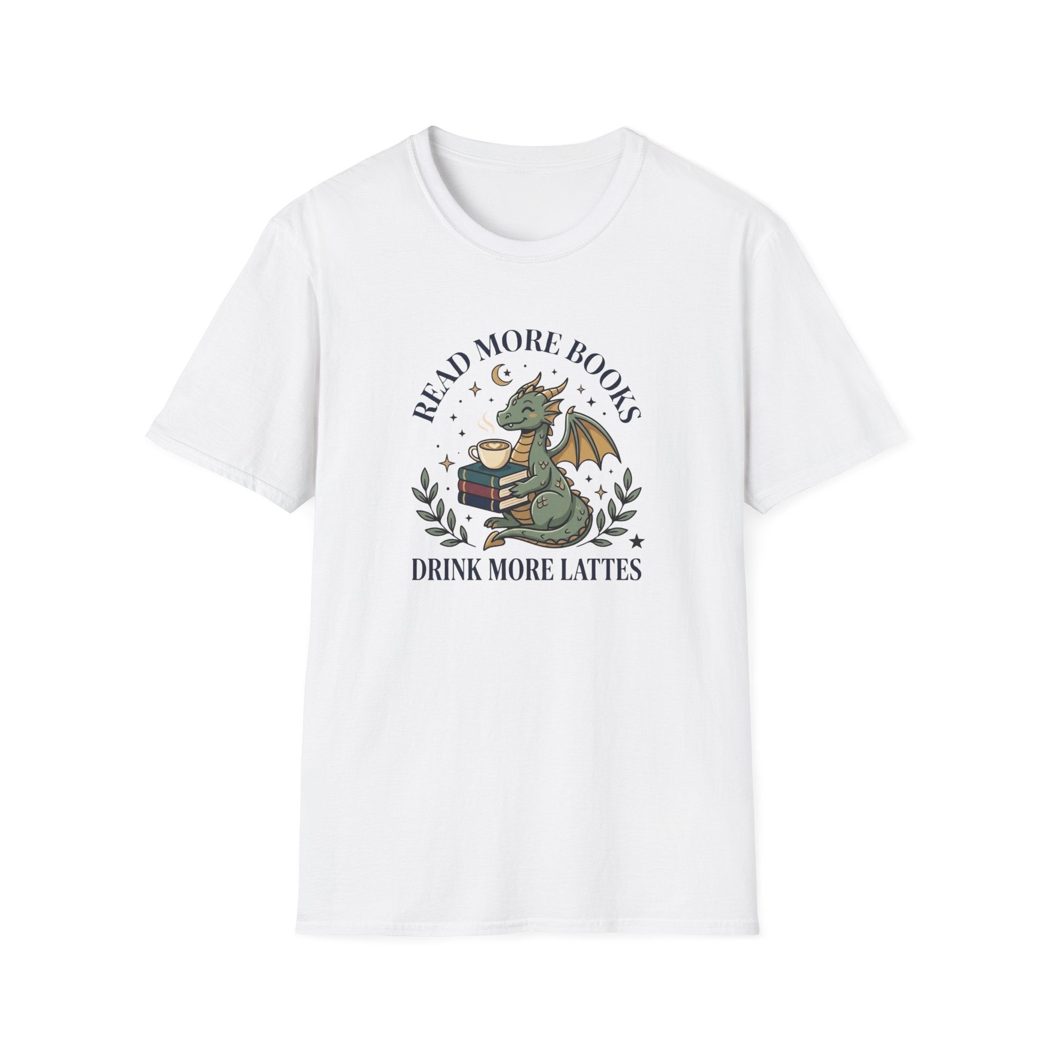 Read More Books Drink More Lattes T-Shirt