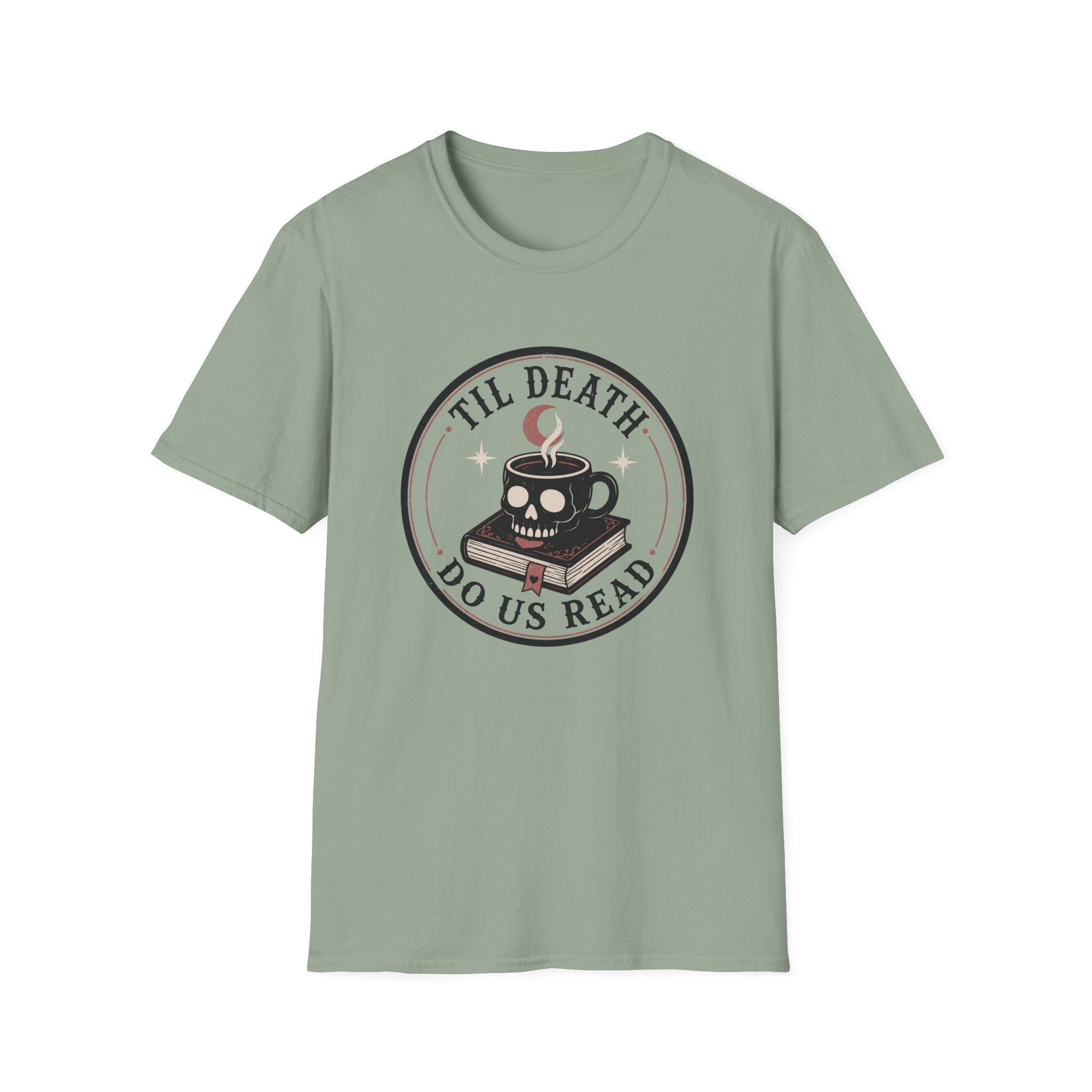 Til Death Do Us Read Circle Badge T-Shirt