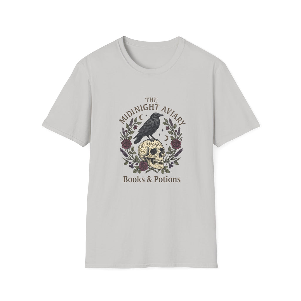 Midnight Aviary with Red Accents T-Shirt