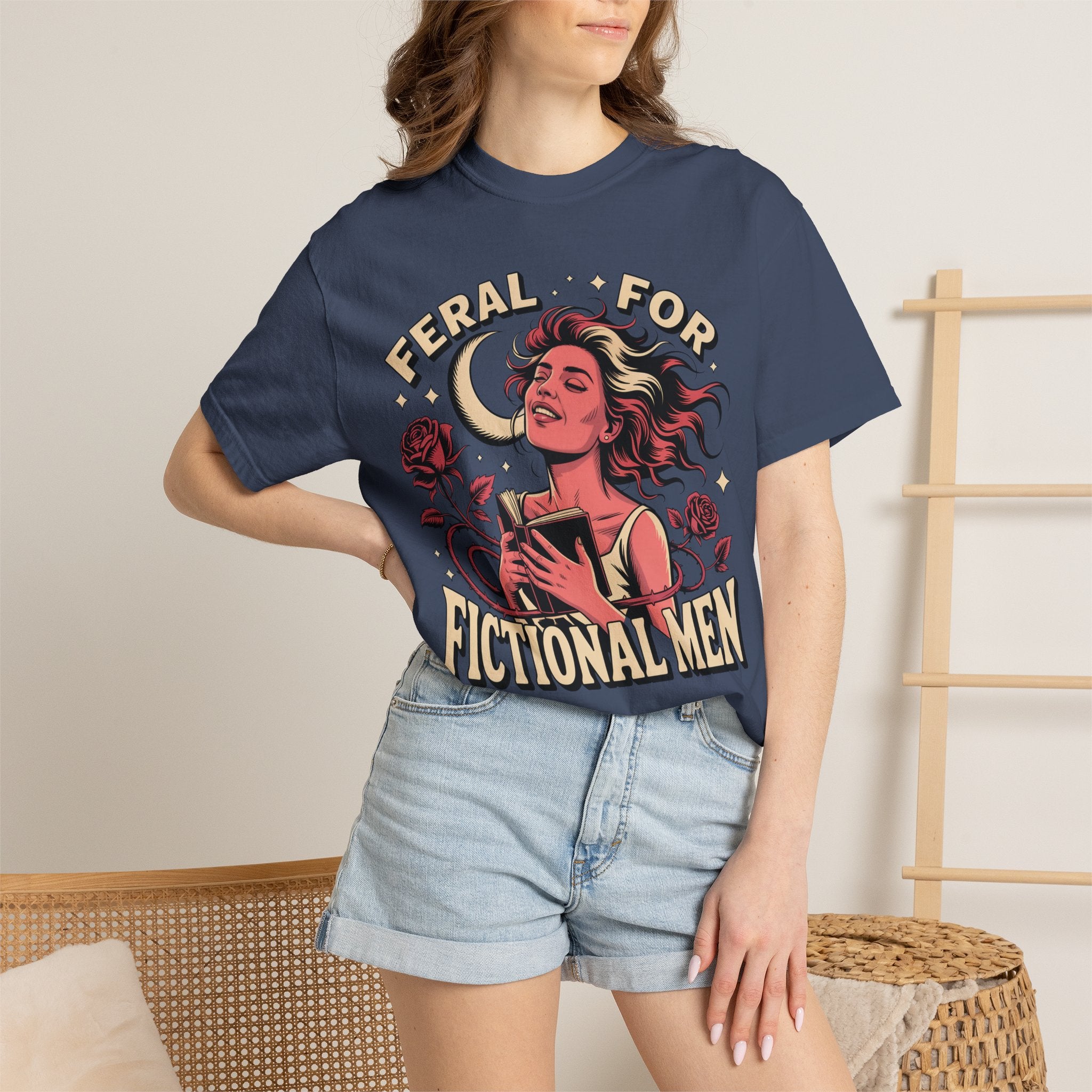 Feral For Fictional Men Poster T-Shirt