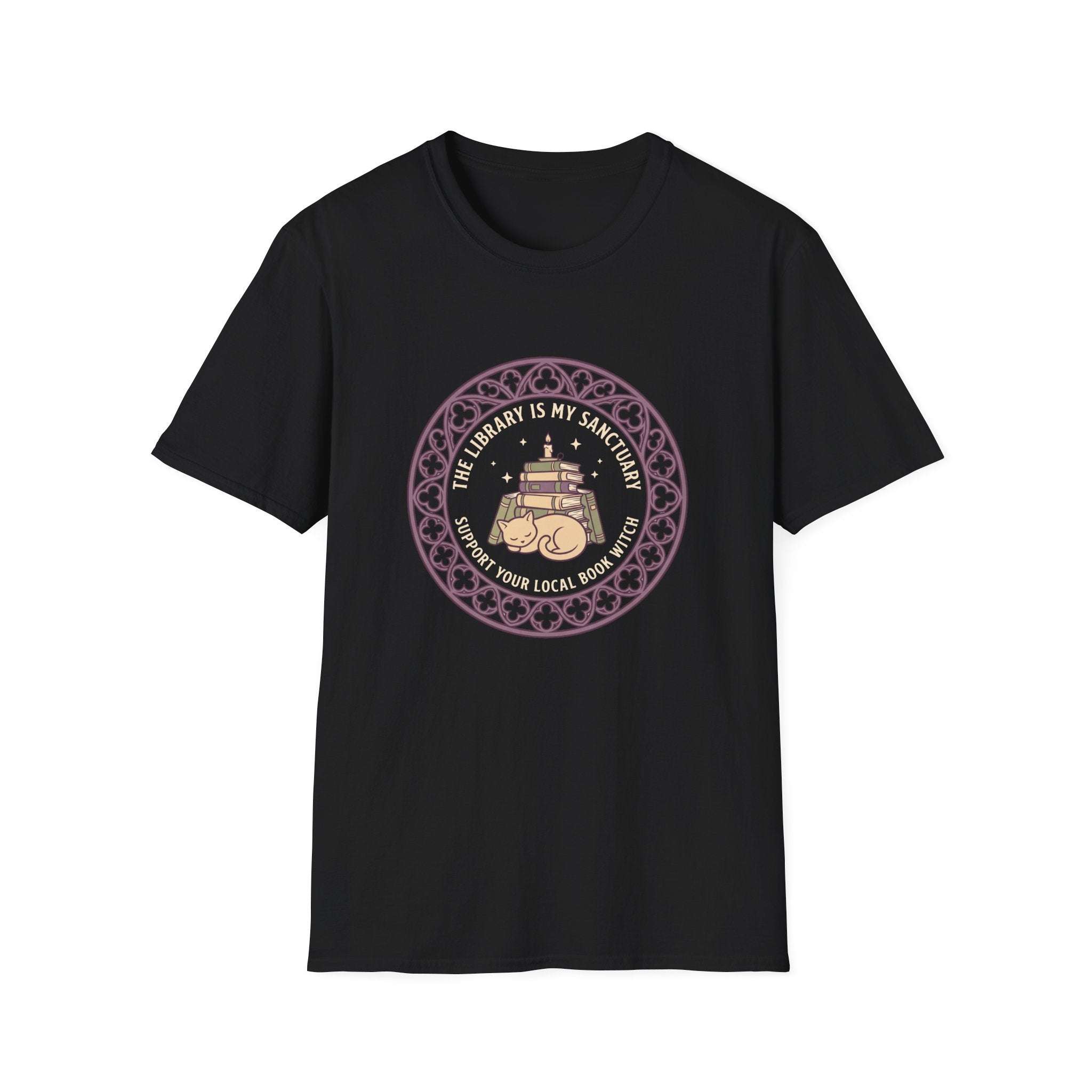 The Library is My Sanctuary T-Shirt