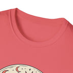 Moon Goddess Coral Graphic T-Shirt