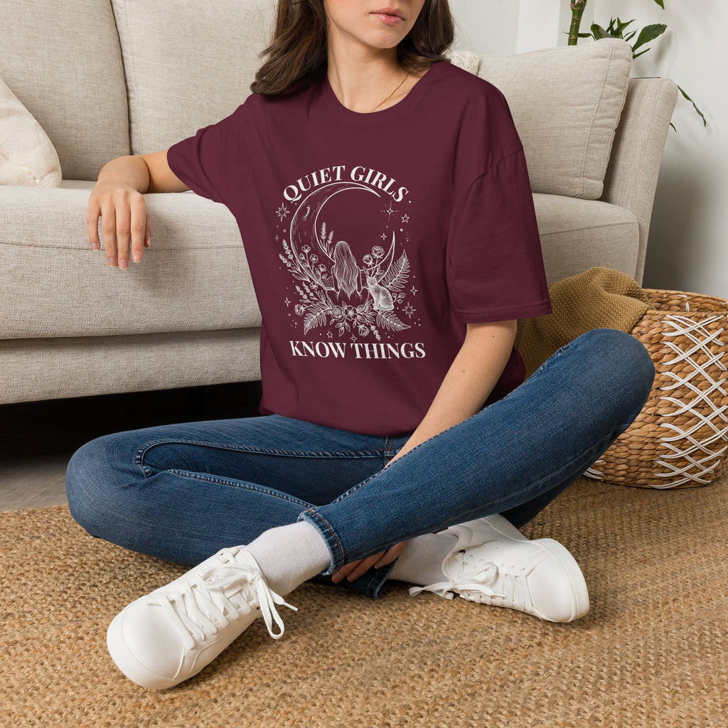Quiet Girls Know Things T-Shirt