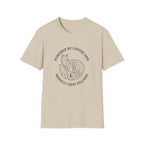 Powered By Coffee & Morally Gray Villains T-Shirt