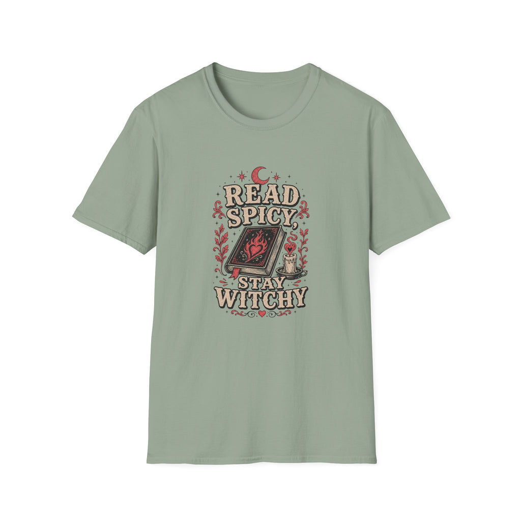 Read Spicy Stay Witchy T-Shirt