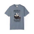 Moonlit Pages & Midnight Coffee T-Shirt