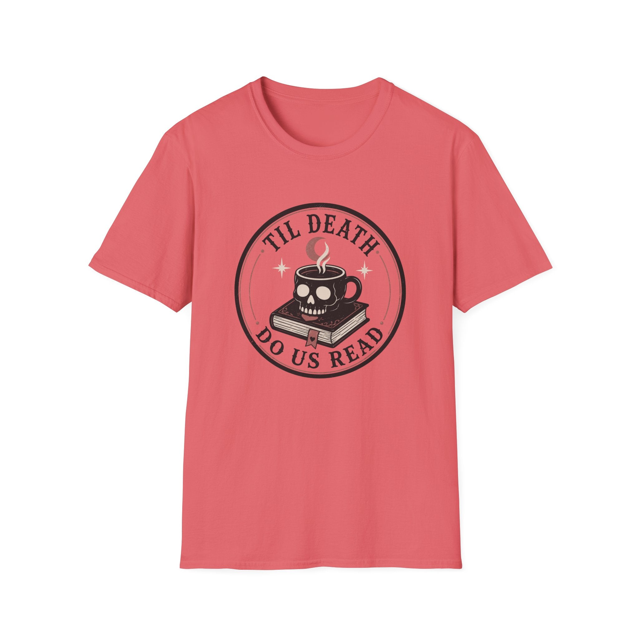 Til Death Do Us Read Circle Badge T-Shirt