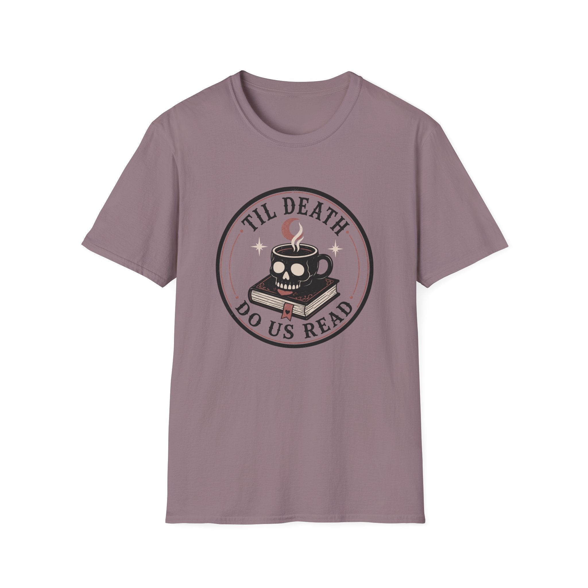 Til Death Do Us Read Circle Badge T-Shirt