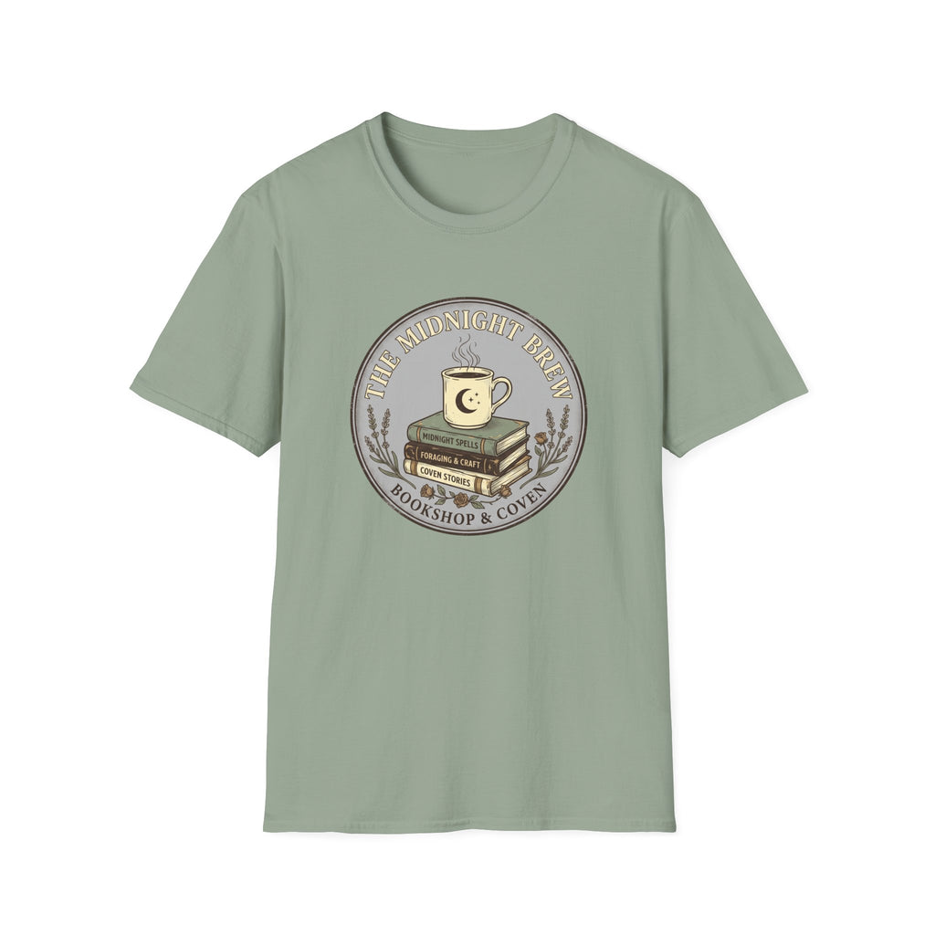 Midnight Brew Bookshop Vintage T-Shirt