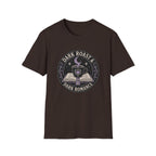 Dark Roast and Dark Romance Circle Badge T-Shirt