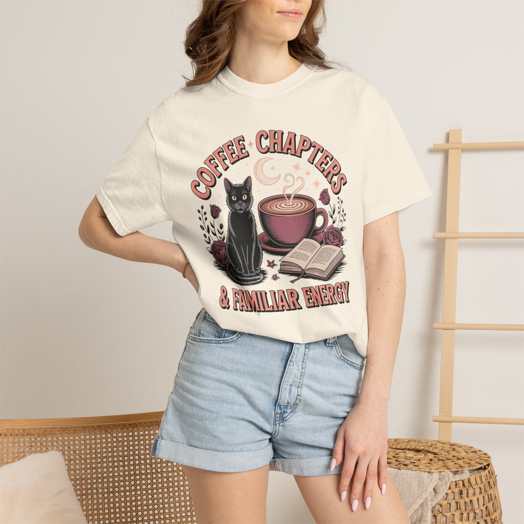Coffee Chapters & Familiar Energy T-Shirt