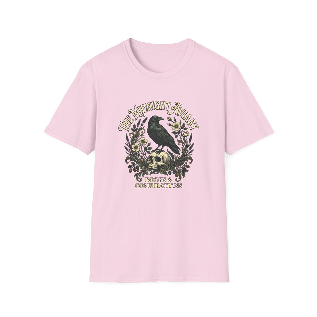 The Midnight Aviary Books & Conjurations T-Shirt